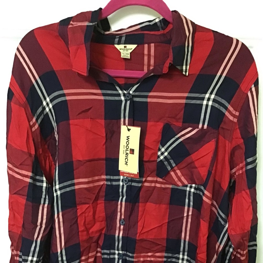 WoolRich Long sleeve plaid shirt